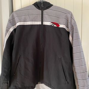 Long sleeve wind breaker jacket